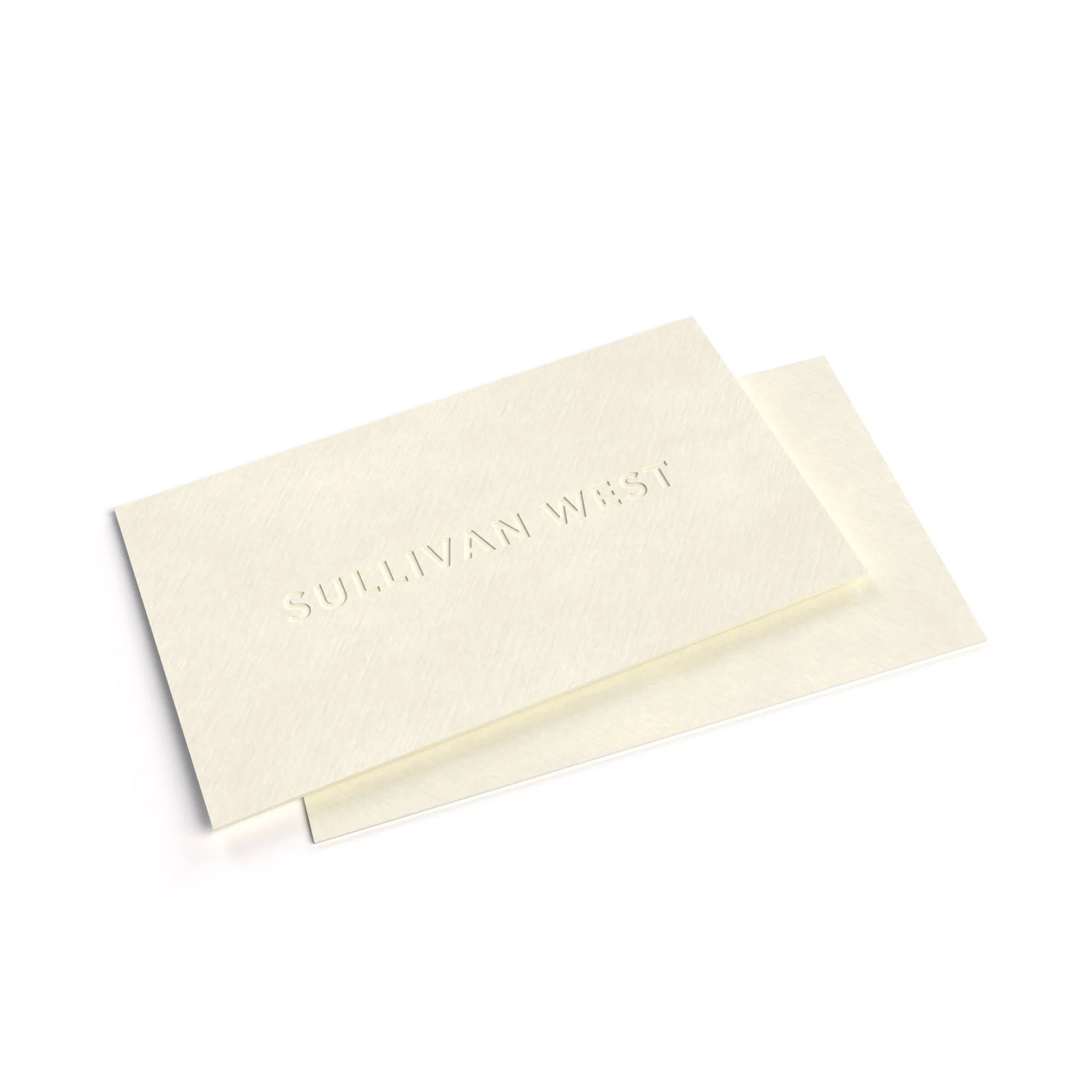 Letterpress Business Cards