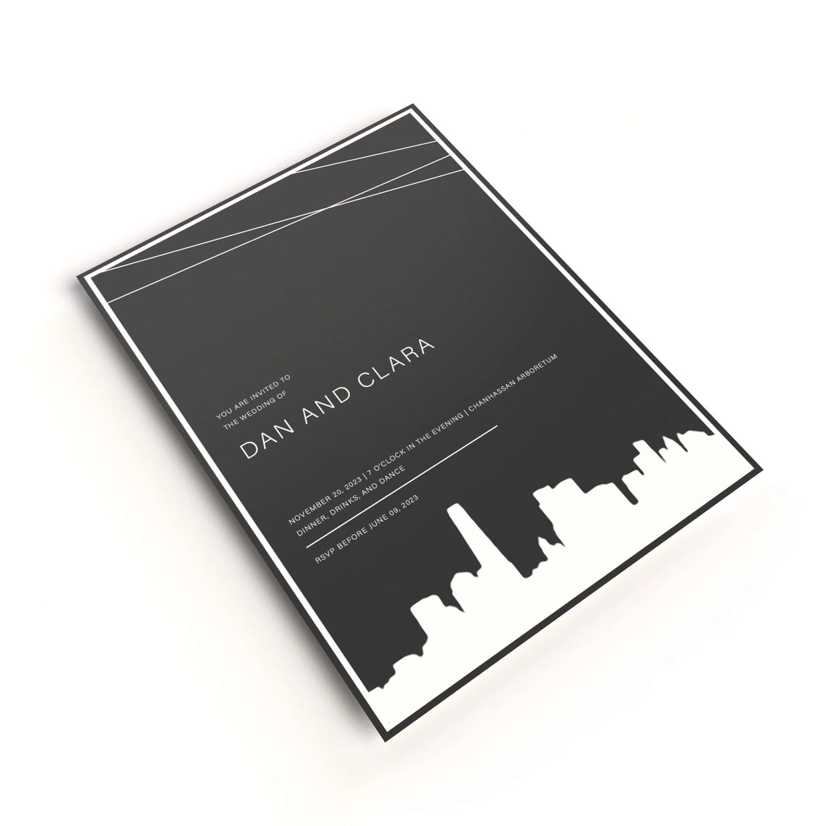 White Ink Postcards