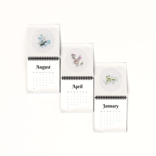 Double Wire Coil Calendars Bryant Graphics