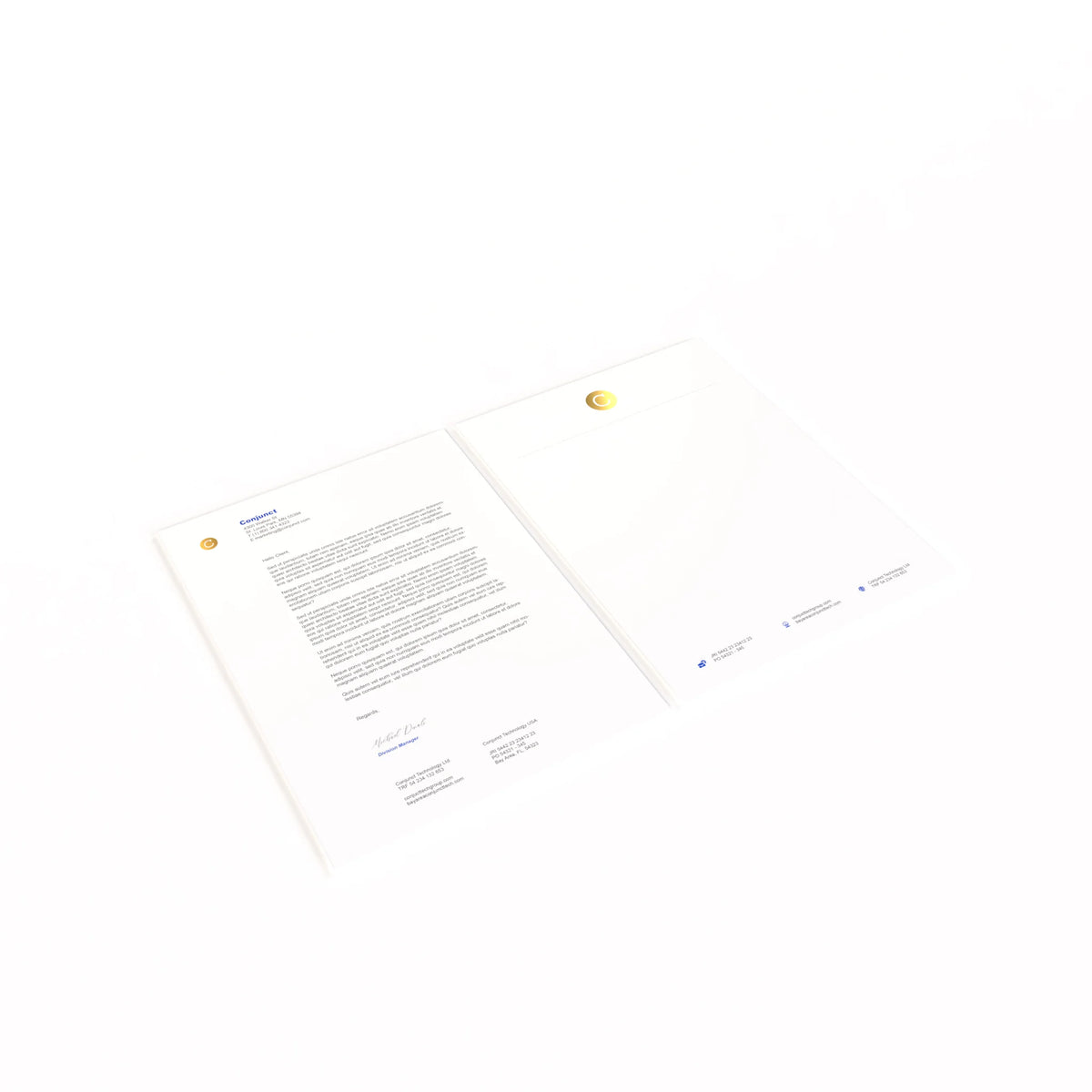 Foil Letterheads