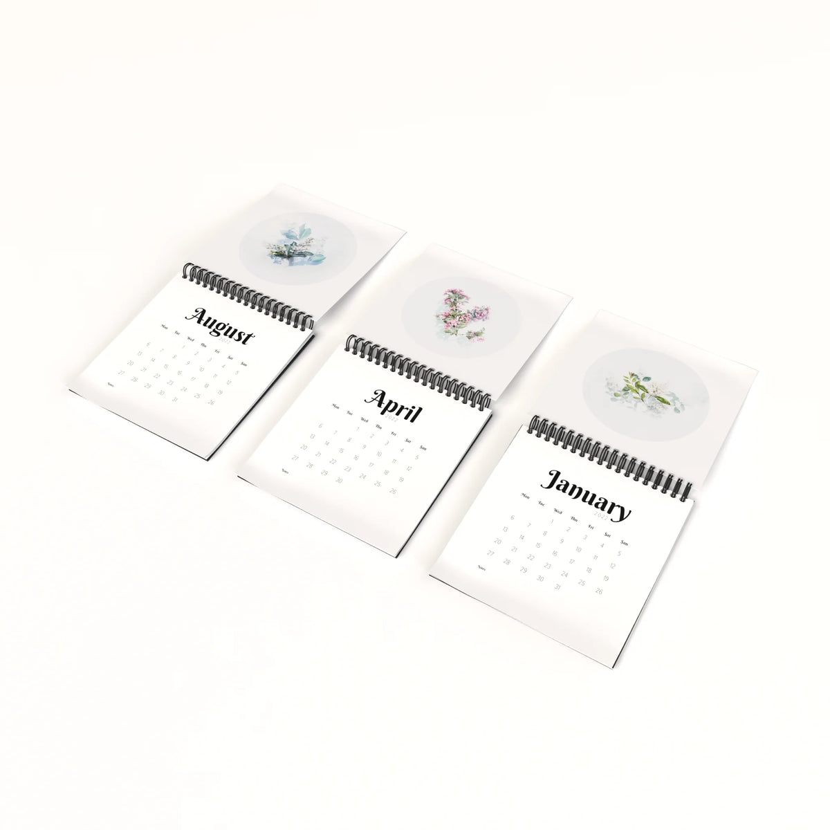 Double Wire Coil Calendars