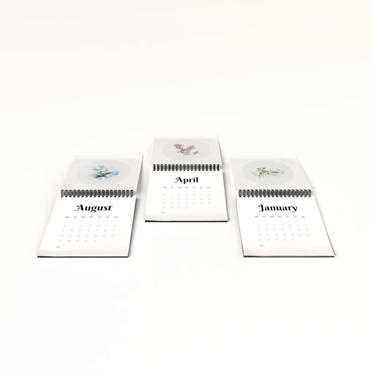 Double Wire Coil Calendars