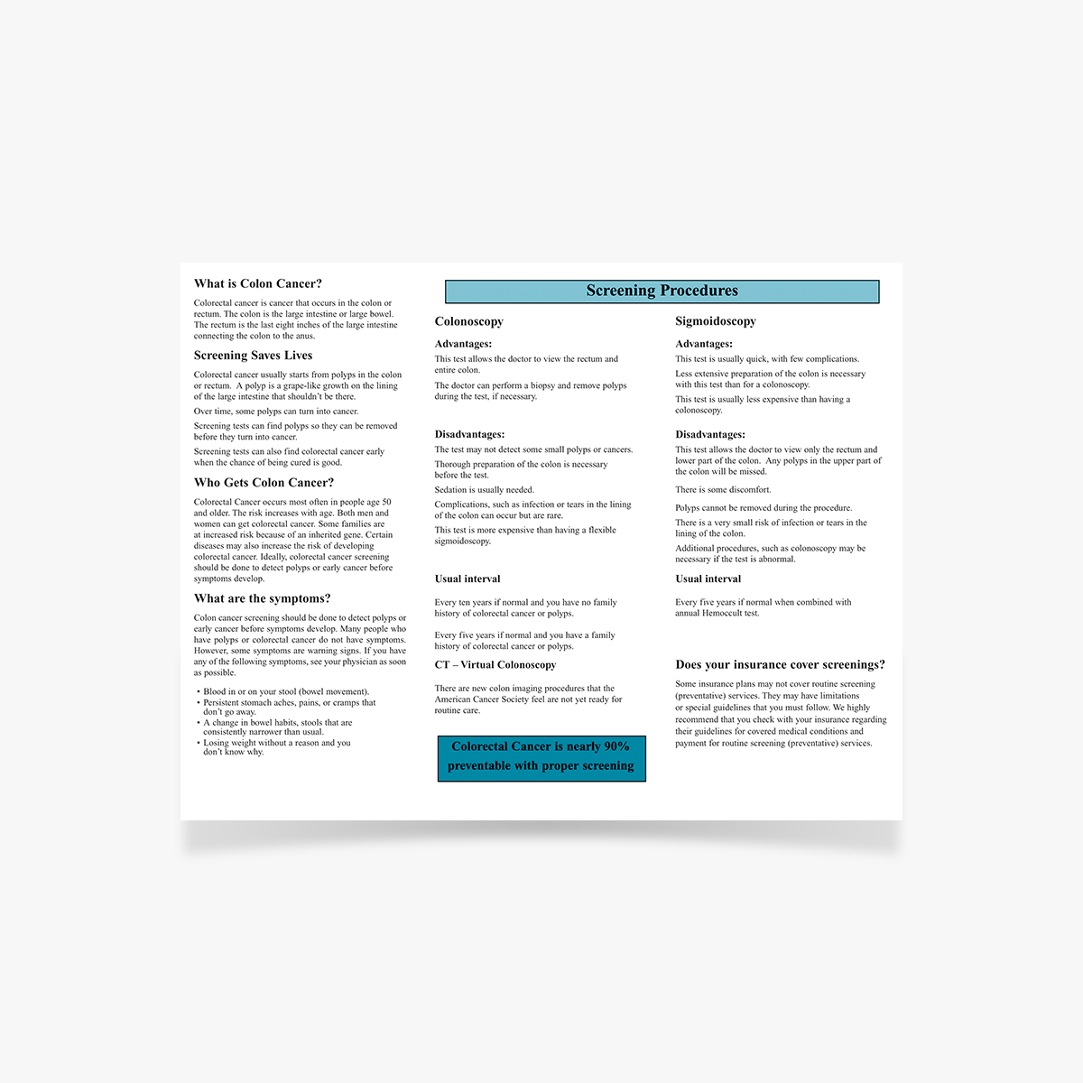 BR-27 Cancer Screening