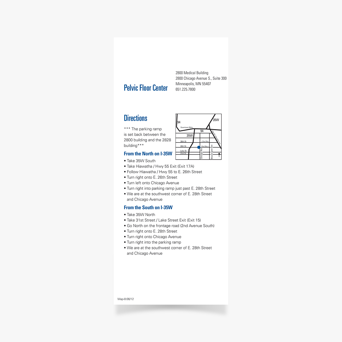 MAP-8 Pelvic Floor Center